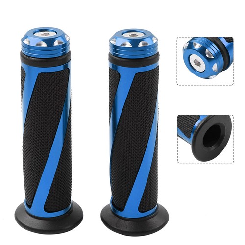 Maniglie moto blu - maniglie,