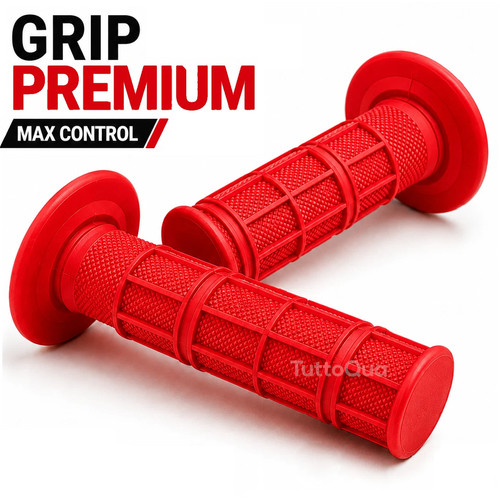 Manopole rosse moto - moto, cross